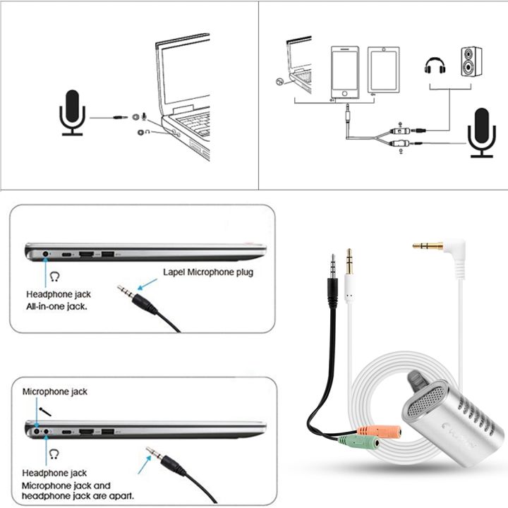 Yanmai%20R977%20Recording%20Clip-on%20Lapel%20Mic%20Lavalier%20Omni-directional%20Double%20Condenser%20Microphone,%20Compatible%20with%20PC/iPad/Android%20and%20others,%20for%20Live%20Broadcast,%20Show,%20KTV,%20etc%20(Silver)%20-%20Image%207