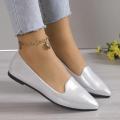 2024 Fashion Slip on Loafers Breathable Stretch Ballet Shallow Flats Women Soft Bottom Pointed Toe Boat Shoes plus size 43. 