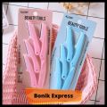 Eyebrow Razor Pack of 4 Foldable Eyebrow Facial Hair Removal, Shaper, and Trimmer in New Design (Blue & Pink) - Facial Razor.. 