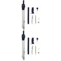 Compass Geometry Drawing Metal Tool Circle Drafting Set Math Precision Kit Students Tools Woodworking Professional Architecture.