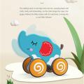 Children Fun Pulling Toys Cute Cartoon Animal Dog Bear Lion 4 Wheels Mini Car Toy for Toddlers Boy Gifts for Kids KankongAgu. 