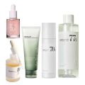 1pc ANU Series Pore Control Cleaning Oil Korean Facial Cleanser Cleaning Oil Blackening Cleaning Peach 70% Nicotinamide essence.