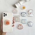 Cartoon Animal Korean Bear Folding Mobile Phone Grip Holder Socket Pocket Support for IPones Finger Ring Griptok Expanding Stand. 