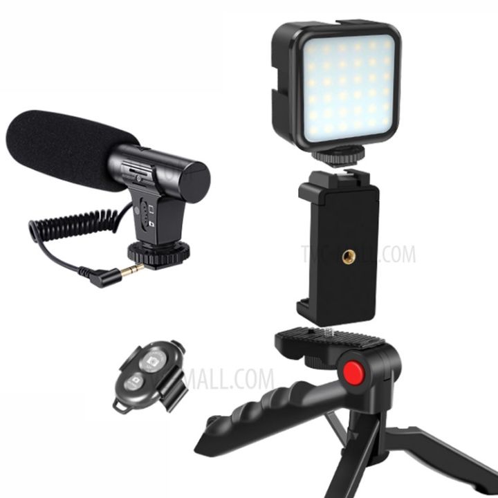 Vlogging%20Kit-01LM%20With%20Light,%20Table%20Tripod%20Stand,%20Microphone,%20Phone%20Holder,%20Bluetooth%20Remote%20-%20Image%205