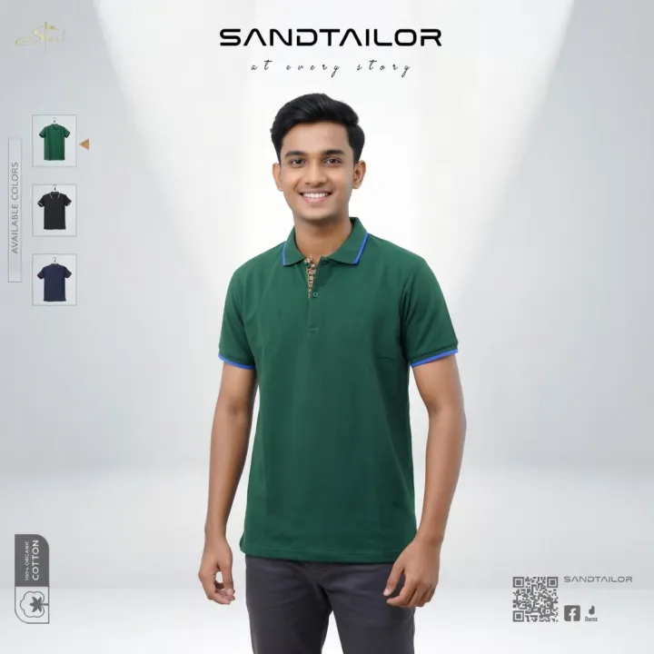 New%20Stylish%20Pk%20cotton%20polo%20For%20Men%20,men%20fashion,%20collar%20t%20shirt%20Polo%20-%20Image%202