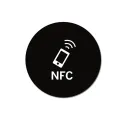 1Pcs NFC Andriod MCT Copy Clone IC 13.56Mhz RFID CUID Sticker Key Tag Label UID Changeable Block 0 Writable Rewrite Card. 