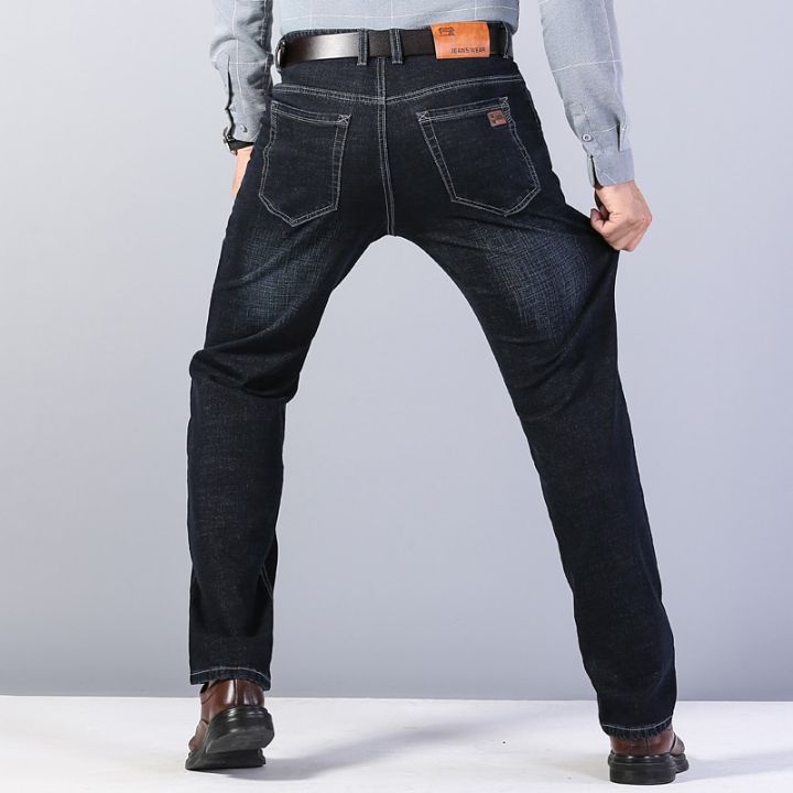 2022%20Cotton%20Men's%20Jeans%20Denim%20Pants%20Brand%20Classic%20Clothes%20Overalls%20Straight%20Trousers%20for%20Men%20Black%20-%20Image%207