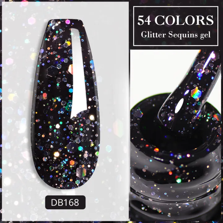Mtssii%20Holographic%20Glitter%20Gel%20Nail%20Polish%20Sparkling%20Sequins%20Semi-permanent%20Soak%20Off%20UV%20LED%20Gel%20Varnish%20Nail%20Art%20Decoration%20-%20Image%202