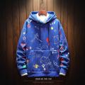 Ruppshch Men Hoodie Men Women Spring Pullover Japanese Street Harajuku Clothing Oversized Printed Anime Sweatshirt Men.