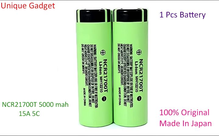 Panasonic%20NCR21700T%20Rechargeable%203.7V%205000mAh%20Li-ion%20Large%20Capacity%20Flat%20Top%2015A%205C%20Tesla%20Car%20Battery%20for%20Powerbank%20LED%20Torch%20Electronic%20Devices%20Made%20In%20Japan%20-%20Image%204