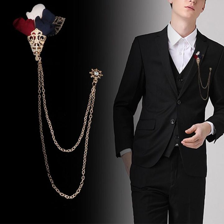 Flower%20Bouquet%20Chest%20Brooch%20Tassel%20Pin%20For%20Men%20Suit%20Fashion%20Accessories%20-%20Image%203