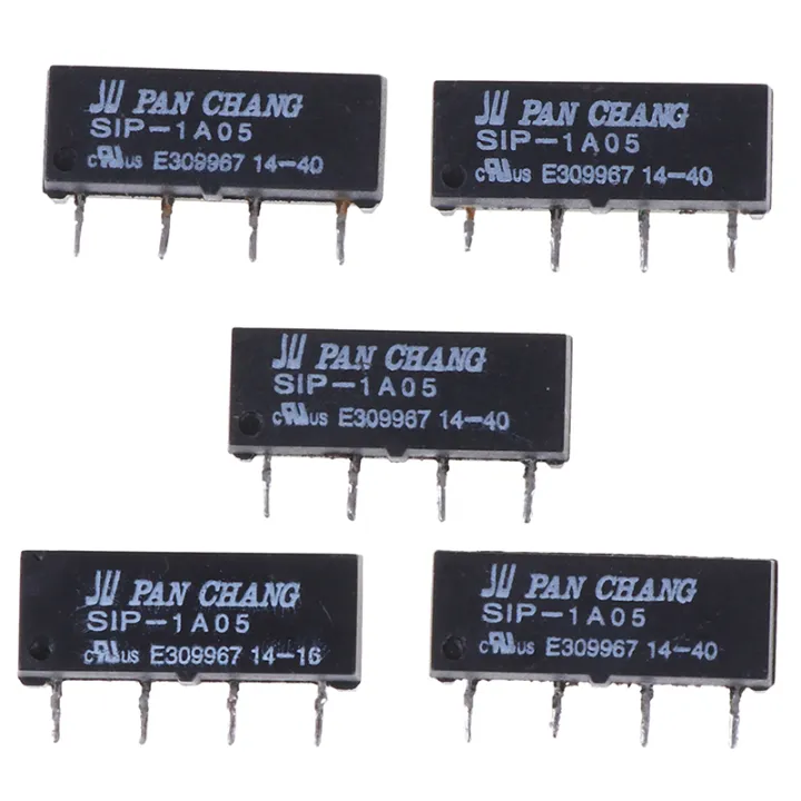 5Pcs%204pin%205v%20relay%20sip-1a05%20reed%20switch%20relay%20for%20pan%20chang%20relay%20Cuilei%20-%20Image%209