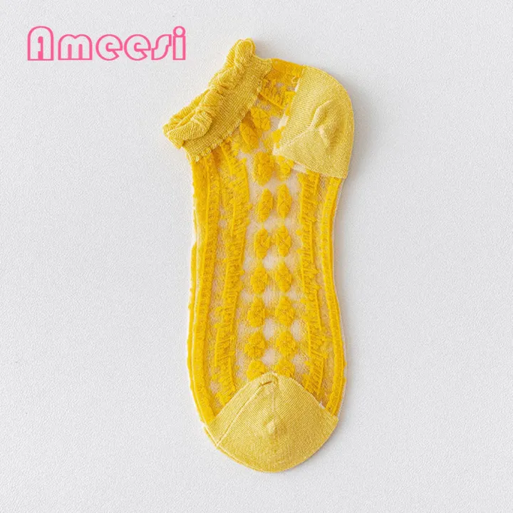 Ameesi%20Ankle%20Socks%20Non-slip%20Short%20Tube%20Summer%20Socks%20Girl%20Mesh%20Socks%20-%20Image%209