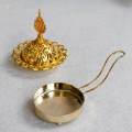 Burner Ornament Decor Cone Holder for Office Ramadan Bedroom 10.5x14cm.