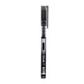 Deli EQ300BK High-Quality Rollerball Pen Black Ink 0.5mm 12-Pack with Ink Indicator. 