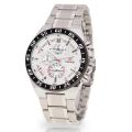 MIKE(MKS8878) stainless steel belt men watch waterproof MK quartz watch. 