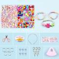 Bracelet Craft Beads Jewellery Making Set Box Kit For Kids Girl DIY Set 1.