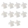 50Pcs White Floating Spa Sponge Turtle Oil Absorbing Hot Tub Skimmer Scum Absorber Cleaners for Swimming Pool.