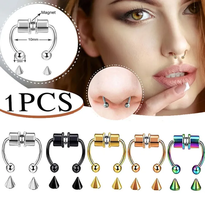 Magnetic%20Nose%20Piercing%20Nose%20Hoop%20Rings%20-Stainless%20Steel%20-Piercing%20Clip%20Women%20Girls%20Fashion%20Jewelry%20Gift%20-%20Image%205