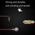 Edifier H230P In-Ear Subwoofer 3.5mm Wire-Controlled Sports Earphone With Microphone, Cable Length:1.3m. 