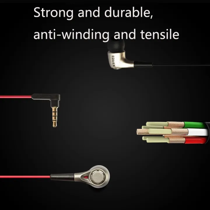 Edifier%20H230P%20In-Ear%20Subwoofer%203.5mm%20Wire-Controlled%20Sports%20Earphone%20With%20Microphone,%20Cable%20Length:1.3m%20-%20Image%204