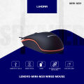 Lenovo-Mini-M20 Wired Mouse 1200Dpi Optical Usb 2.0 - Pro Gaming Mouse Optical Mice Frosted Surface For Computer Pc & Laptop.