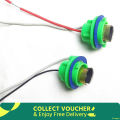 2 pcs Car Bulb Holder Socket BA15S DC for 12v Light Bulb. 