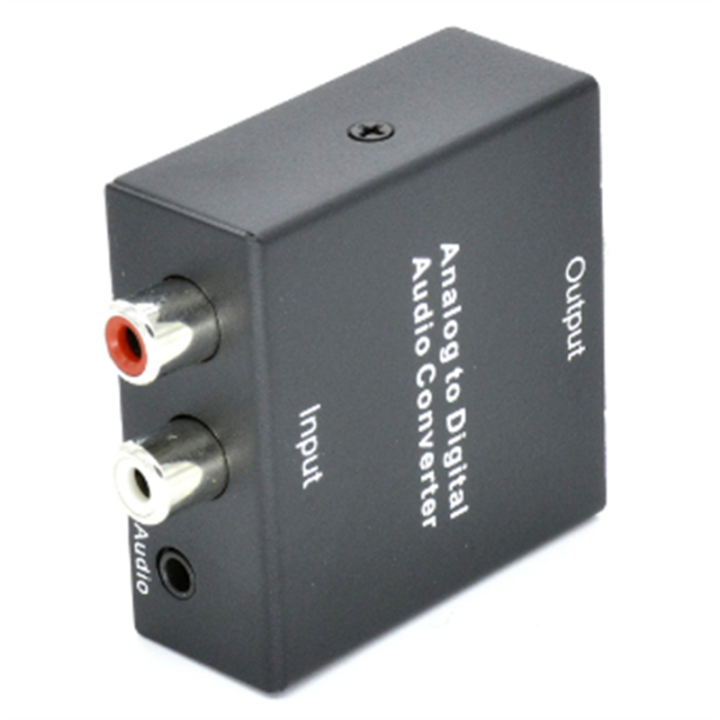 Analog%20to%20Digital%20Audio%20Converter%20Black%20R/L%203.5mm%20AUX%20to%20Digital%20Coaxial%20for%20-%20Image%203