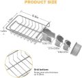 Soap Holder for Kitchen Sink,soap Stand,soap Tray for Kitchen Sink Bathroom Stainless Steel (Made in India).