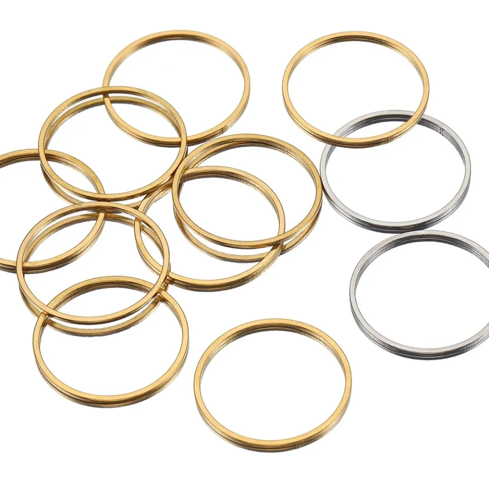 SUNNYCLUE 1 Box 120Pcs 12 Styles Linking Rings Earrings Beading...