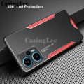 For Redmi K50i Case Aluminum Metal Matte Cover Soft Silicone Frame Camera Protection Cover for Xiaomi Redmi K50i Back Cover Phone Cases. 