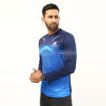 Blue Colour Premium Full Sleeve Tshirt-Jersey. 
