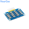 4X4 4*4 16 Keys Matrix Keyboard Module MCU Development Board Module Patch Buttons Learning Board 3.3V 5V for Arduino.