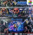 6 styles Marvel Toys The Avengers Figure with led Superhero Action Figure Collectible Model. 