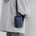 Trendy Men‘s Shoulder Bag Casual Travel Outdoor Nylon Crossbody Chest Bags Large Capacity Multifunction Street Male Pack New. 