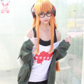 Ready-made glasses, Persona 5 cosplayer, Sakura Futaba cosplay. 