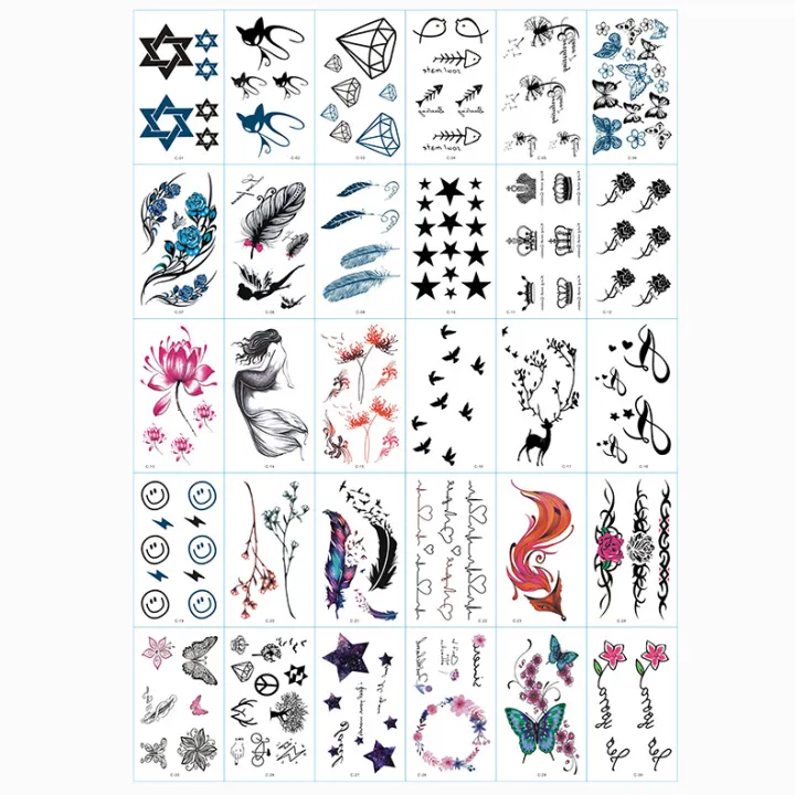New%2030%20heet%20Waterproof%20Temporary%20Tattoo%20ticker%20Body%20Art%20Water%20Tranfer%20Tattoo%20-%20C%20-%20Image%202