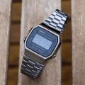 (Ready Stock) G Shock Men Watch Sport Digital Classic Square Watch Shockproof and Waterproof Stainless Steel Band Sports Business Wrist Watches with 2 Year International Warranty A168WGG-1B.