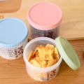 Portable Large Capacity Kitchen Food Storage Canisters Transparent Sealed Grain Fresh Preservation Box Household with Scale Cereal Jars for Kitchen. 