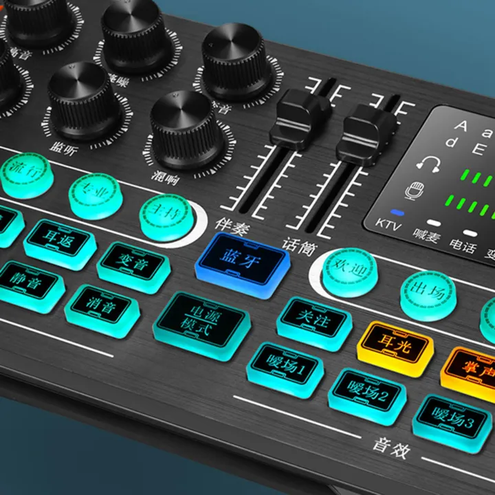 1Set%20Phone%20Computer%20Universal%20Black%20Live%20Sound%20Card%20Audio%20Mixer%20Mixing%20Console%20Amplifier%20-%20Image%202