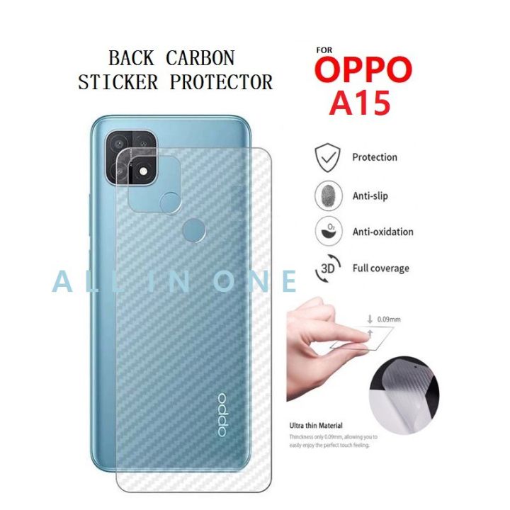 Oppo%20A15%20Transparent%203D%20Carbon%20Fiber%20Back%20Skin%20Rear%20Screen%20Guard%20Protector%20Sticker%20-%20Image%202