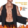 Men Compression Shirt for Body Slimming Tank Top Shaper Tight Undershirt Tummy Control Girdle Waist Trainer Workout Vest Corset. 