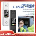 Alcohol Tester Professional High Sensitivity Breathalyzer Non-Contact Alcoholometer Type-C Charging Portable Breathalyzer. 