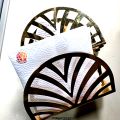 Tissue Paper Holder 1 pc Golden Colour Ovel Shape Accessories..
