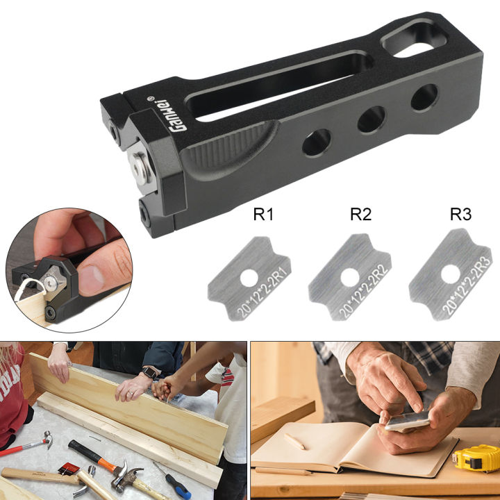 【NEW】Edge Banding Trimmer Edge Trimmer with Carbon Steel Blades Mini Wood Veneer Edge Banding Manual Trimming Woodworking Tool