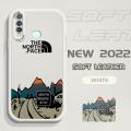 For Vivo Y19 Slim Skin Feeling Cartoon Simple Scenery Leather Back Casing Soft Silicone PU Leather Cover Phone Case.