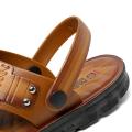 Sandals Men's Summer Peep-toe Youth Beach Shoes Dual-use Beach Slippers Non-slip Men's Sandal Mens Shoes BunnyGarden. 