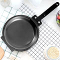 Frying Pan,Double Side Frying Pan Non-Stick Flip Folding Frying Pan.