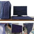3PCS Dust Cover Desktop Monitor Computer PC Dustproof Case Keyboard Tower.