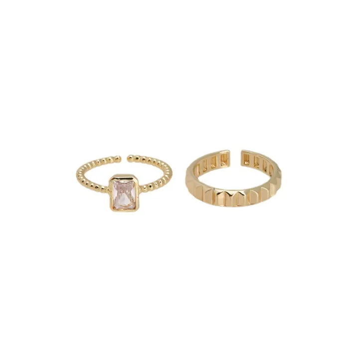 Japan%20and%20South%20Korea%20Geometric%20Square%20Zircon%20Ring%20Women's%20Fashion%20S925%20Silver%20Stripe%20Open%20Ring%20ins%20Design%20Sense%20Index%20Finger%20Ring%20-%20Image%205